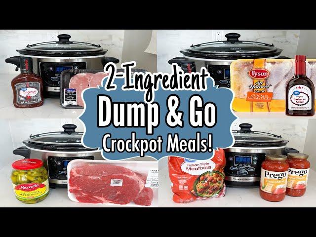 10 Cheap & Fancy Crockpot Dinners | The EASIEST 2-Ingredient Slow Cooker Recipes! | Julia Pacheco