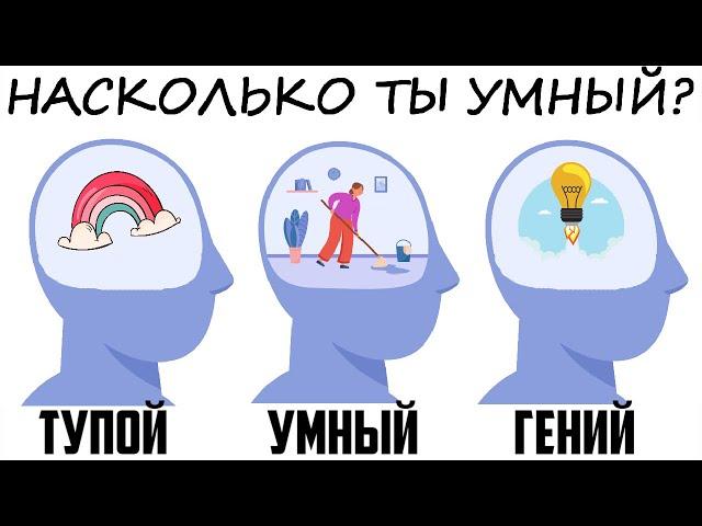 Какой у тебя уровень интеллекта? Быстрый тест IQ