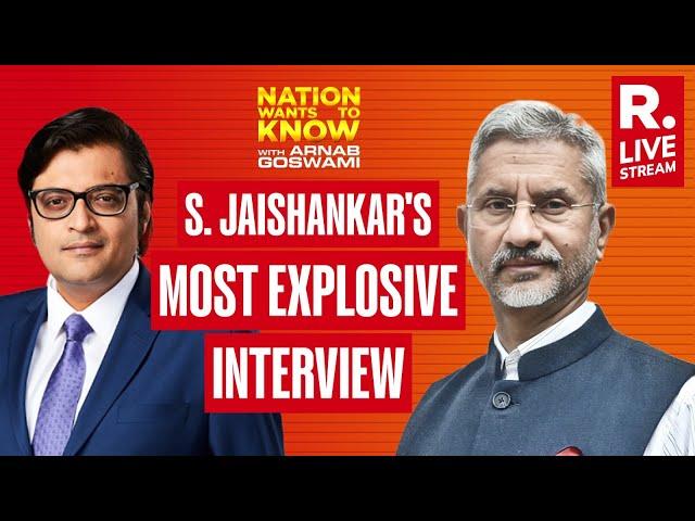 Jaishankar's Biggest Election Interview With Arnab Goswami, Opens Up On Canada Row, Pakistan