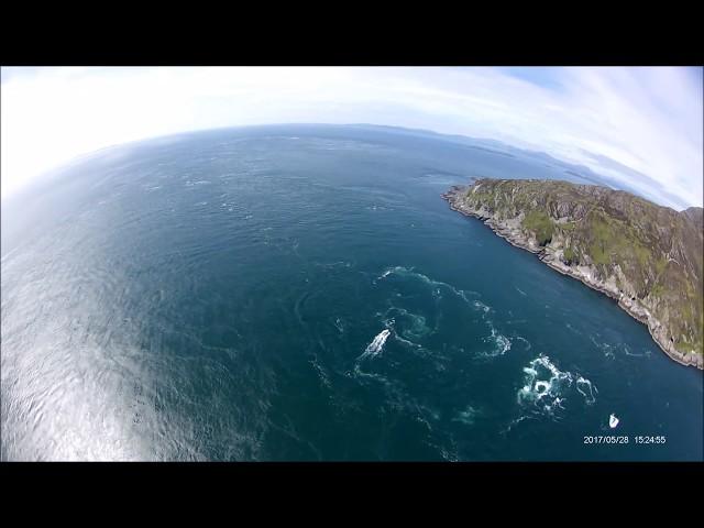 Skyhunter over the Corryvreckan