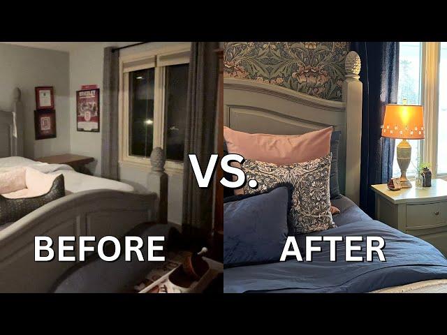 Budget Friendly Bedroom Makeover: DIY Thrift Store Design & Decor Ideas