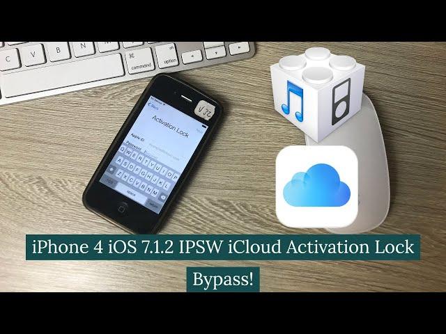 How To Bypass iPhone 4 iCloud Activation Lock iOS 7.1.2 2020 The Easy Way! Custom IPSW Bypass