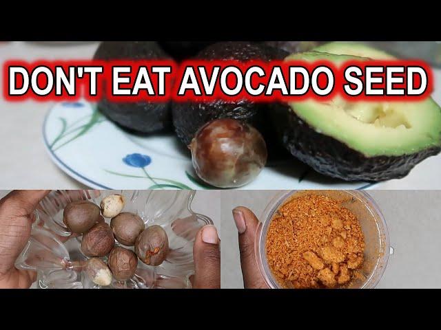 Don't Eat AVOCADO SEEDS, Do This Instead | DiscoveringNatural