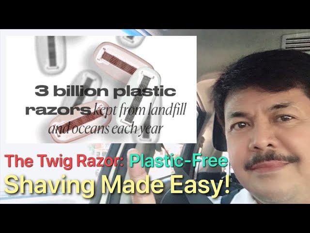 NEW INVENTiON : The Twig Razor. Plastic-free, shaving made easy.