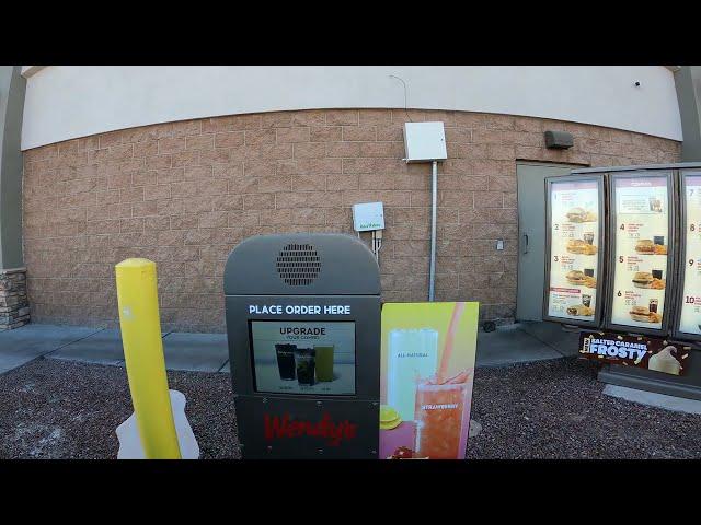 Wendy's Drive Thru, Sausage & Egg Burrito with Gravy, 8273 W Union Hills Dr, Glendale, Arizona, NGH1