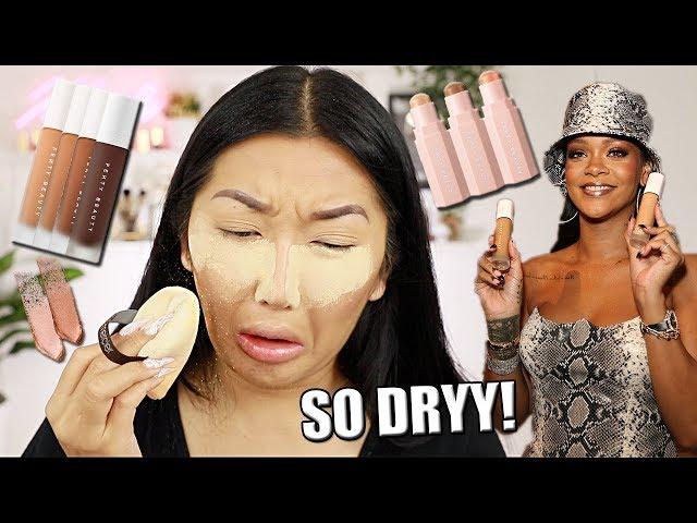 FULL FACE OF FENTY BEAUTY.. WHAT NO ONE IS TELLING YOU ABOUT