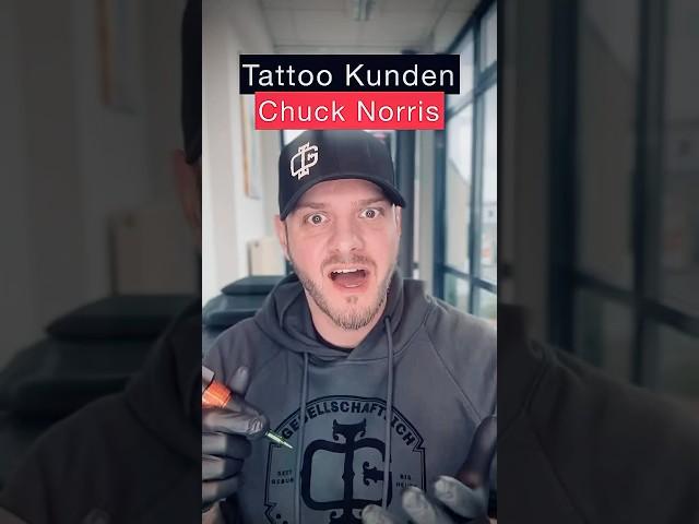 Tattoo Kunden: Der Chuck Norris