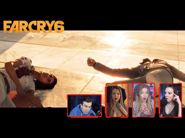 Реакция Летсплейщиков на Смерть Диего и Антона Кастильо | Far Cry 6