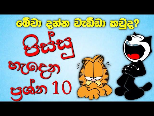 පිස්සු හැදෙන මේ ප්‍රශ්න දන්න බුද්ධිමතා කවුද? | Sinhala Funny Tricky Questions & Answer