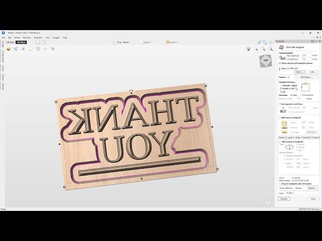 How to use the VCarve inlay toolpath in Vectric software | 2.5D Toolpaths | V12 Tutorials