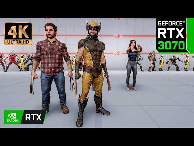 Marvel's Wolverine - All Models Showcase Leaks | 4K ULTRA HD