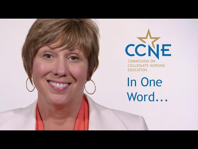 CCNE Accreditation in One Word