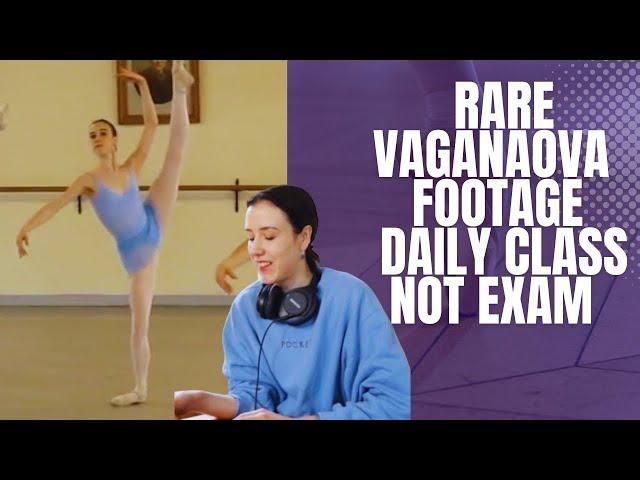 Vaganova Grade 7 - Daily class footage! Rare Non exam footage!