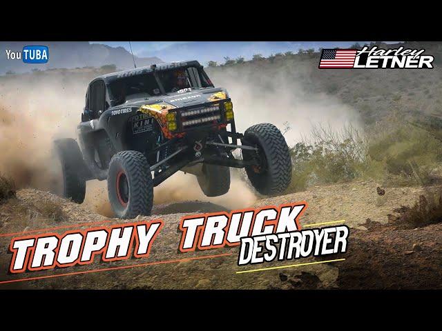 The Trophy Truck DESTROYER! Harley Letner || Alpha Reel