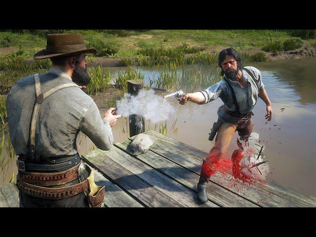 Red Dead Redemption 2 PC 60FPS - Funny & Brutal Moments Vol. 92 (Euphoria Ragdolls)