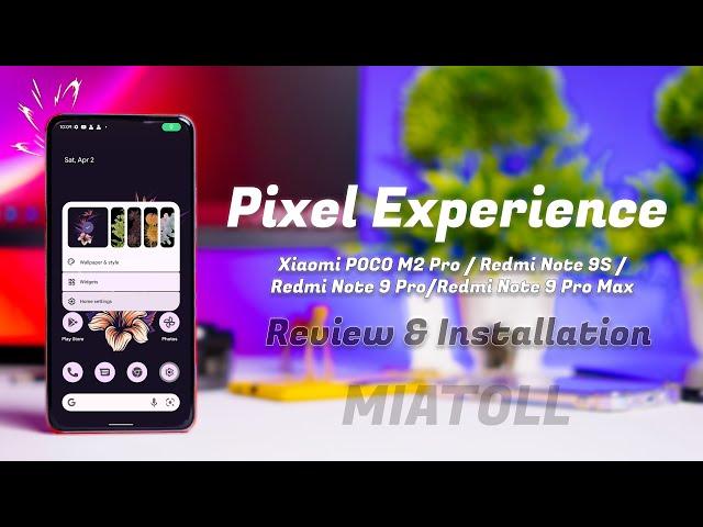 (Miatoll) Android 12 Pixel Experience Poco M2 Pro Review & Installation, Smooth OS, New Clocks, Fix