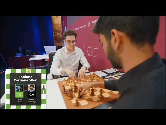 Fabiano Caruana vs Gukesh || Superbet Romania 2024