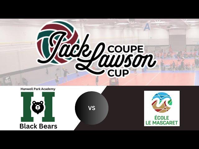 Jack Lawson Cup Div 1 / Tier 2 Final: HPA vs Le Mascaret
