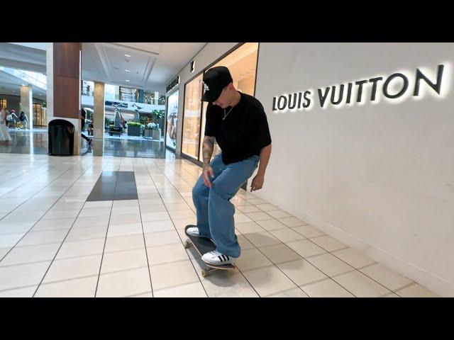 Skateboarding In Louis Vuitton!