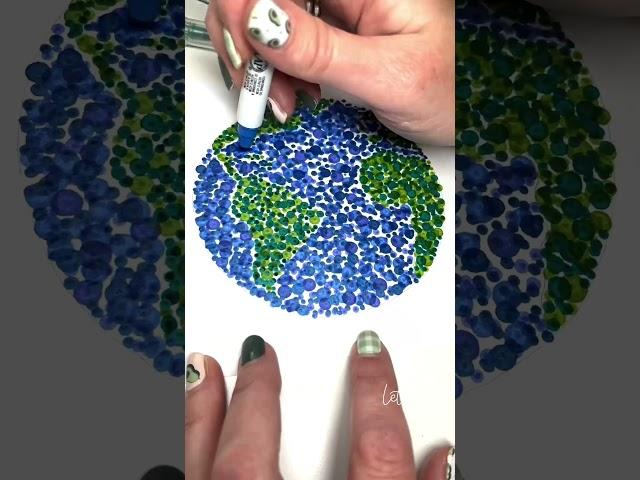 Happy Earth Day!   dot art