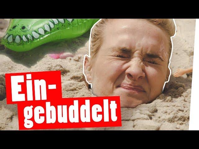 Bestrafung: Ari wird im Sand eingebuddelt || „Das schaffst du nie!“