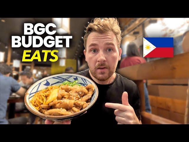 LIVING on a BUDGET in Bonifacio Global City (BGC)  Complete Guide to Eating CHEAP | Philippines