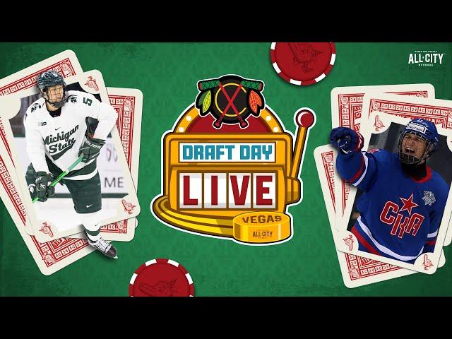 2024 NHL Draft Day Live: Who will the Chicago Blackhawks select in Round 1? CHGO Blackhawks Podcast