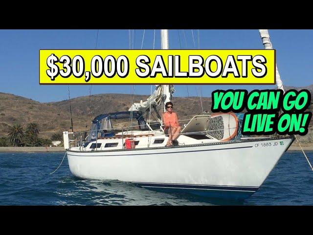 Cheap Sailboat to Live On? 38 Foot Sailboat for $30,000 - Ep 299 - Lady K Sailing