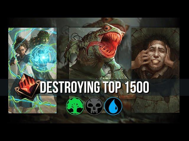 Stealing creatures and going unbeaten! | Standard mythic MTG Arena