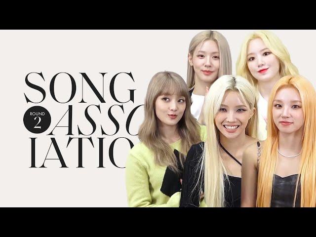 (G)I-DLE Sings 'Love', BLACKPINK, and Charlie Puth in ROUND 2 of Song Association | ELLE