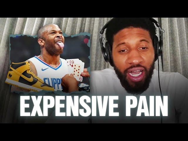 Paul George On PJ Tucker's WILD $75k Shoe Purchase