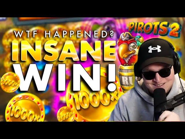 OUR BIGGEST WIN EVER ON PIROTS 2!! (CRAZY)