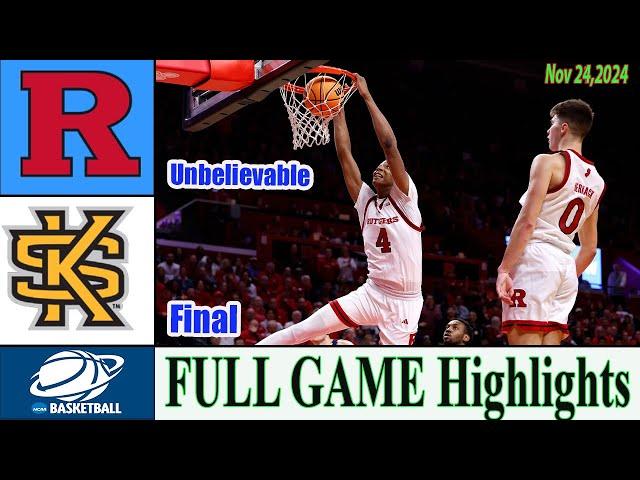 Rutgers vs Kennesaw State [ FULL GAME Highlights ] Nov 24,2024 |College basketball 2024 | Ncaa today