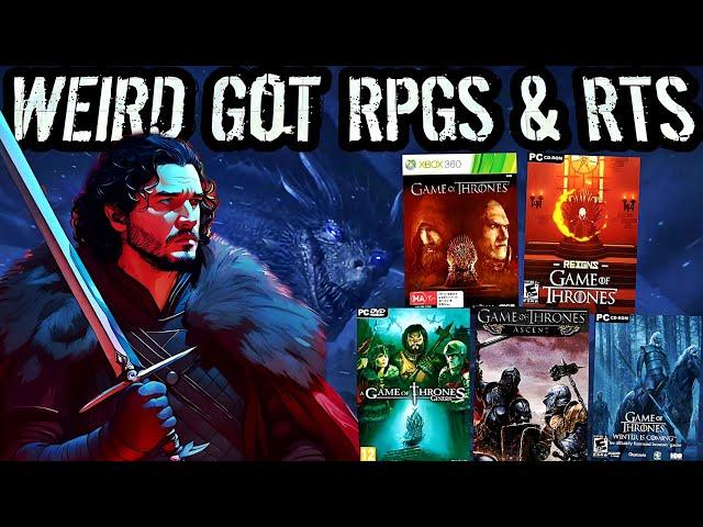 I Played ALL Game of Thrones RPGs & RTS Games so You Don't Have to