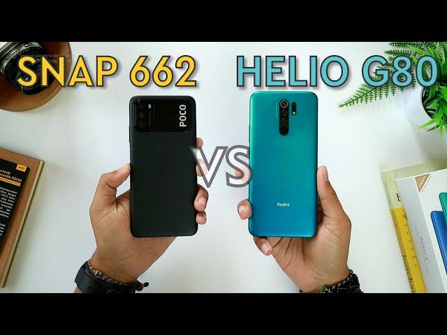 SPEED TEST!! Poco M3 vs Redmi 9 - Snapdragon 662 vs MediaTek Helio G80