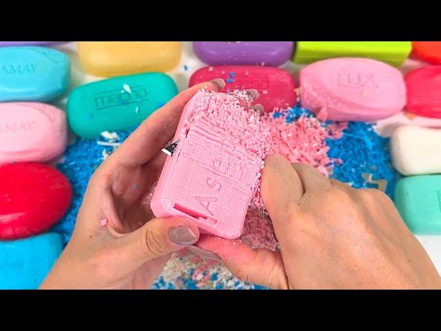 First cut soap cubes Compilation. まず石鹸のキューブを切る | ASMR Soap Carving.