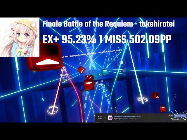 MY FIRST 500PP PLAY | Finale Battle of the Requiem - takehirotei | (SS #18) 95.23% 502.09pp 1 Miss