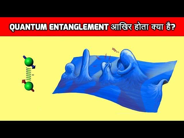 Quantum entanglement & EPR Paradox explained in Hindi