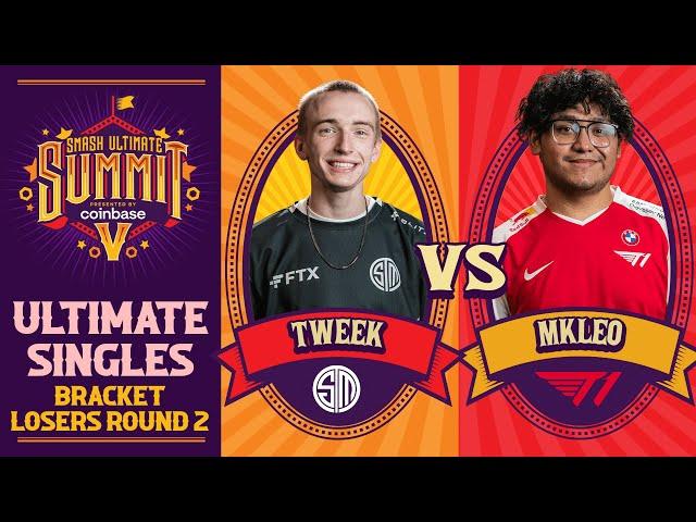 Tweek vs MkLeo - Losers Round 2 Ultimate Summit 5 - SSBU Singles