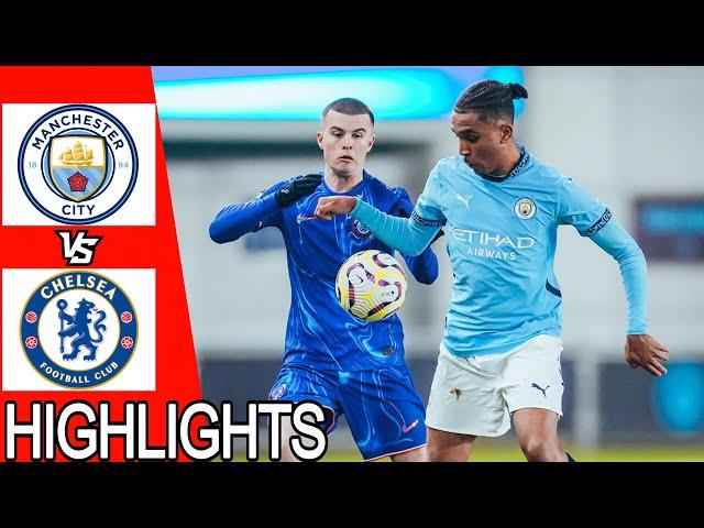 Manchester City vs Chelsea | All Goals & Highlights | U21 Premier League 2 | 28/02/25