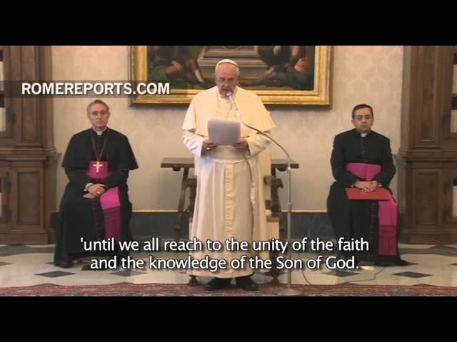 Pope to World Evangelical Alliance: Let's overcome divisions and rivalries