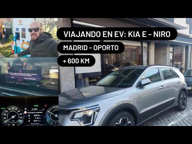 Viajando en EV: Kia e-niro | Sorpresa mayúscula | +600 km con consumo adecuado #cars #test #prueba