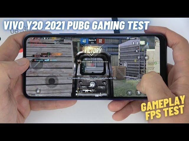 Vivo Y20 2021 test game PUBG Mobile