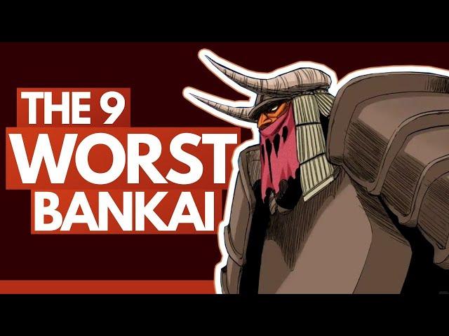 What is the WORST BANKAI in Bleach? Top 9 'Weakest' Bankai, RANKED! (Manga Spoilers)