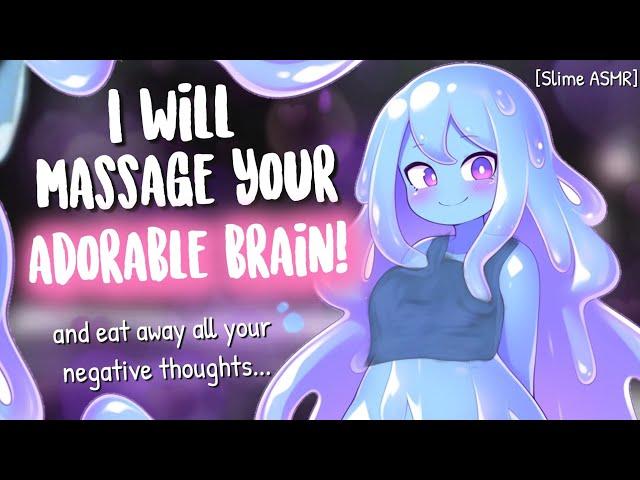 Devoted Slime Girl Massages your BRAIN  [Inside you | Cuddles & Melting | Binaural ASMR Roleplay]