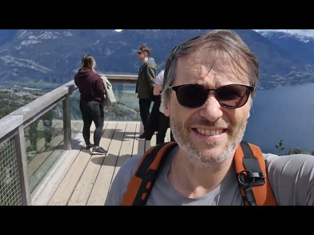 Sea to Sky Gondola in Squamish, north of Vancouver