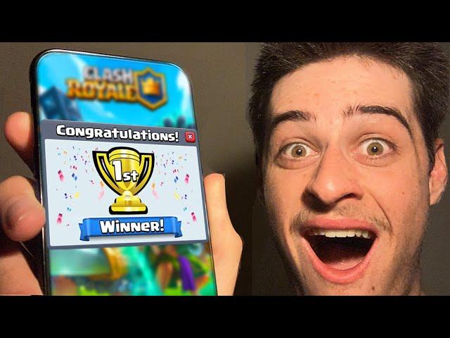 I Competed in a $25,000 Clash Royale Tournament!