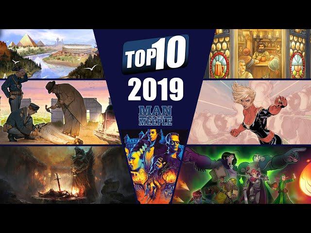 Top 10 Board Games of 2019 by Man vs Meeple