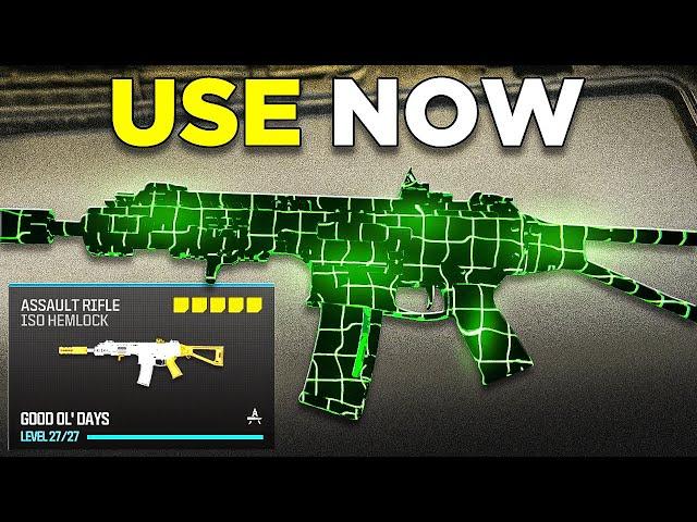 Goodbye MCW, Hello ISO HEMLOCK META in MW3! (Best ISO HEMLOCK Class Setup) - Modern Warfare 3