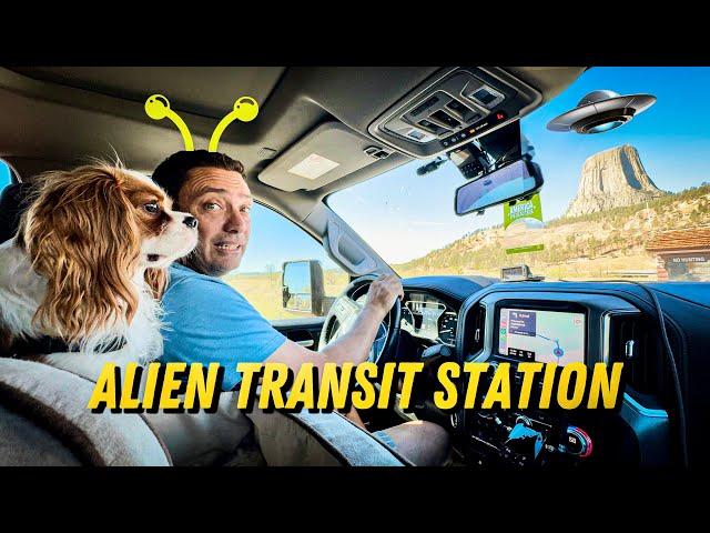 We Visit An ALIEN TRANSIT STATIONRV LIVING EP192